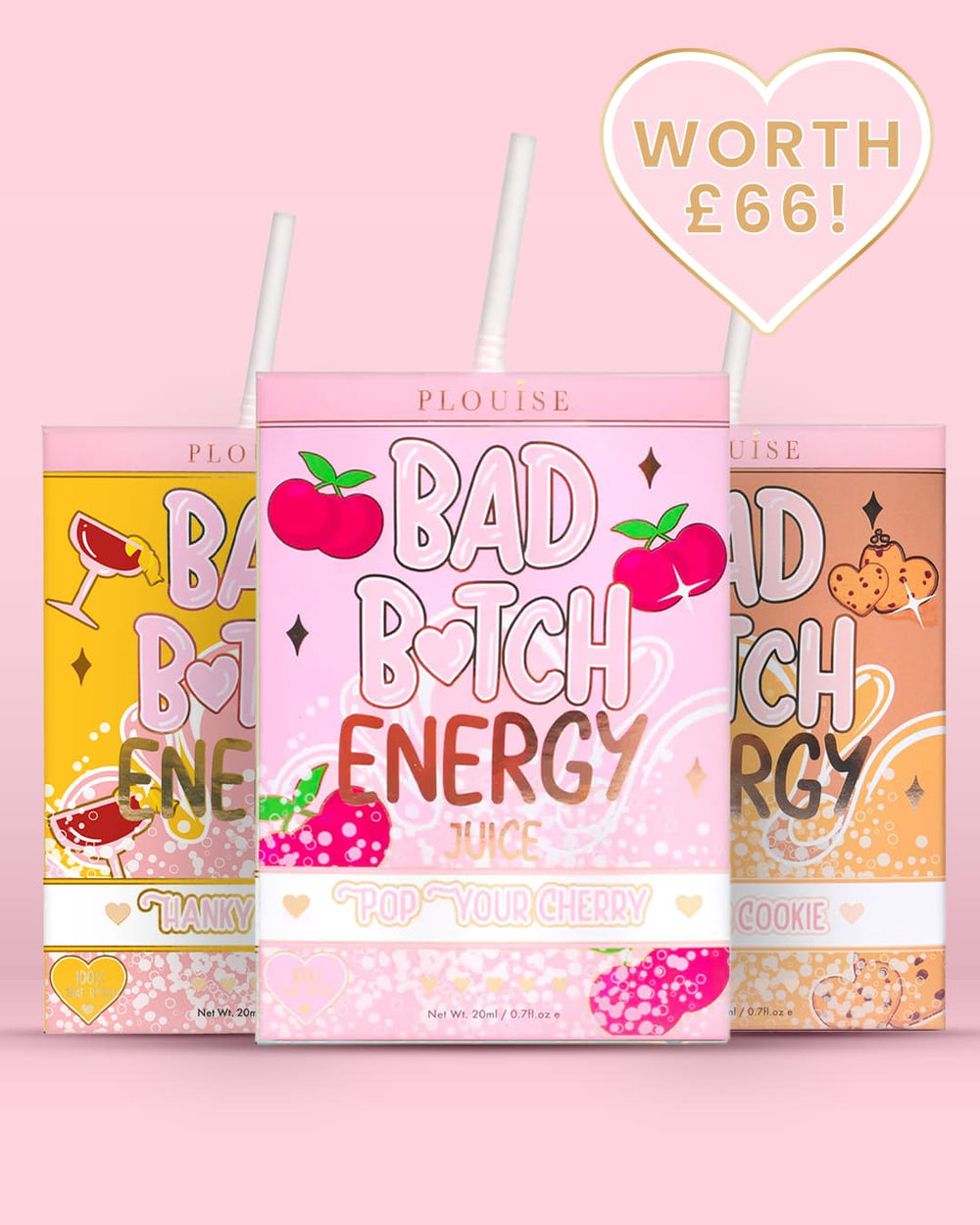 Trio labial de energia Bad Bitch