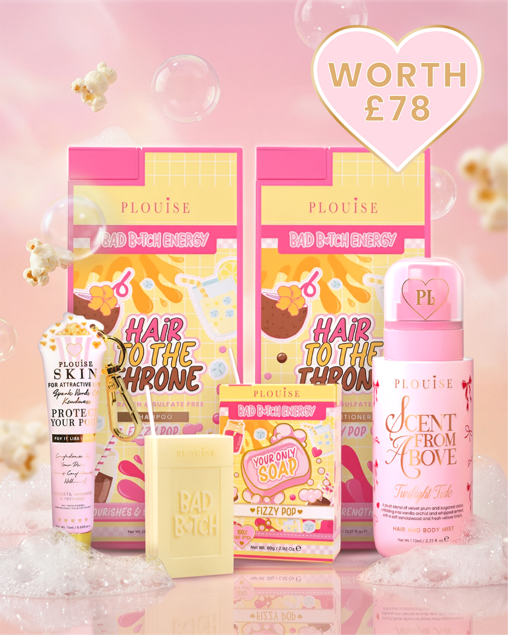 Paquete Wash Spritz & Kiss