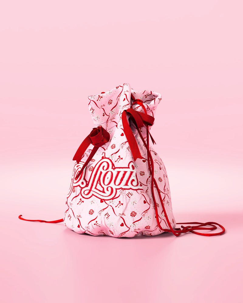 Bolsas de maquillaje con lazo
