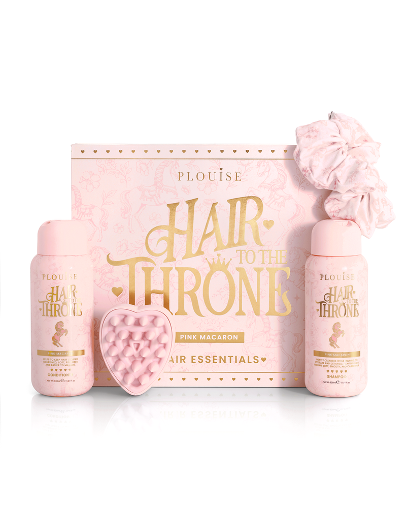 Conjunto de cuidados capilares Hair To The Throne Pink Macaroon