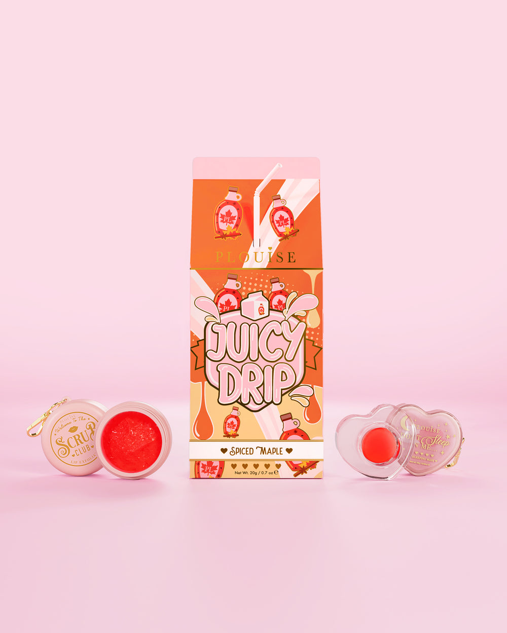 Dúo de mascarilla labial y exfoliante labial Juicy Drip