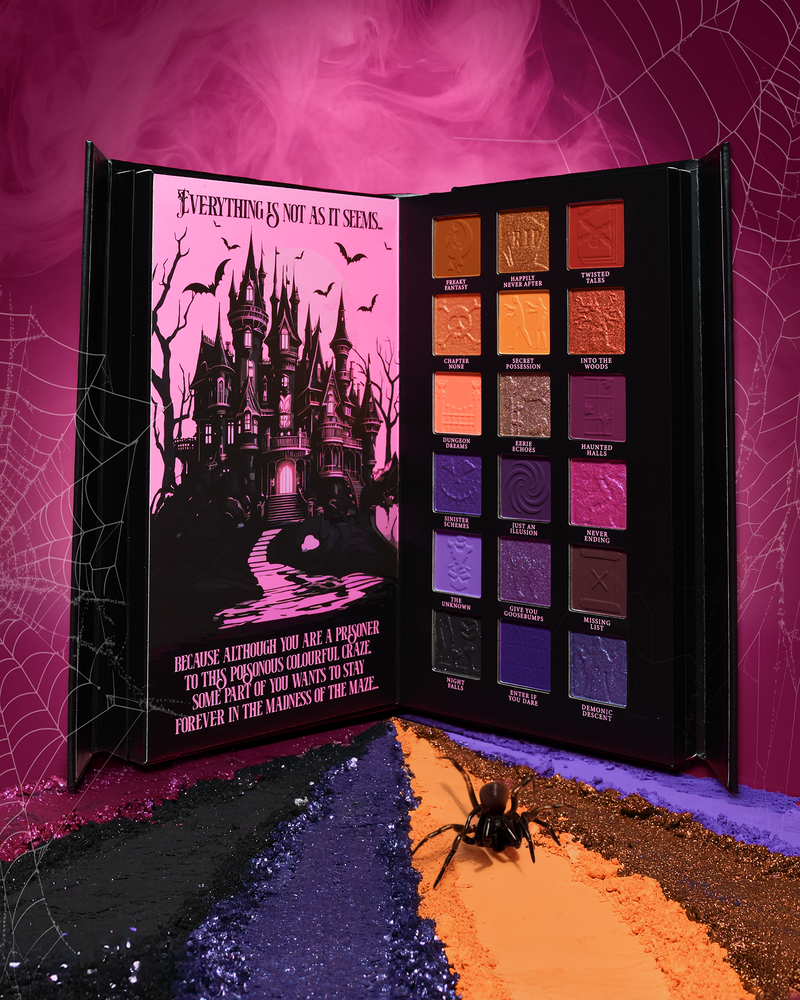 Paleta de Halloween com final de conto assustador