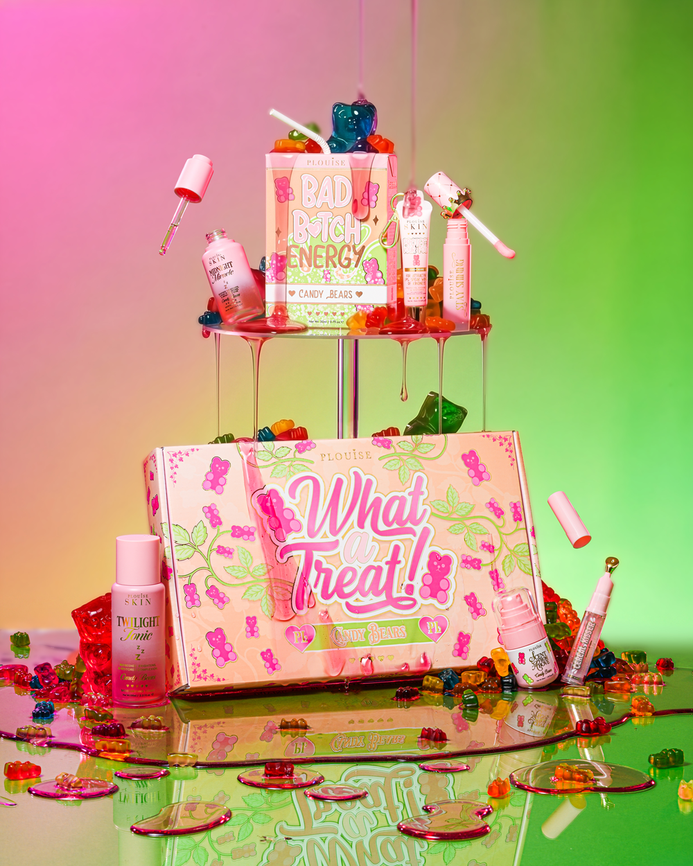P.Louise What A Treat Conjunto de cosméticos Candy Bears