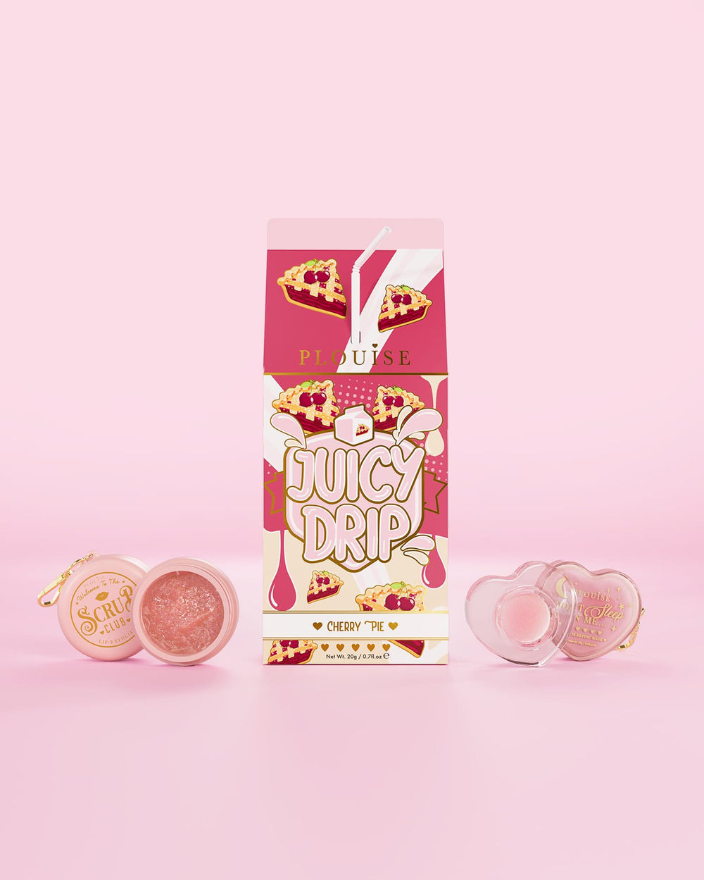 Dúo de mascarilla labial y exfoliante labial Juicy Drip