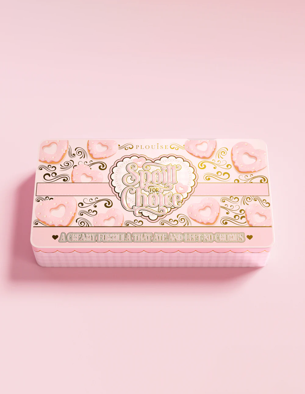 Lata de blush em creme estragado pela escolha