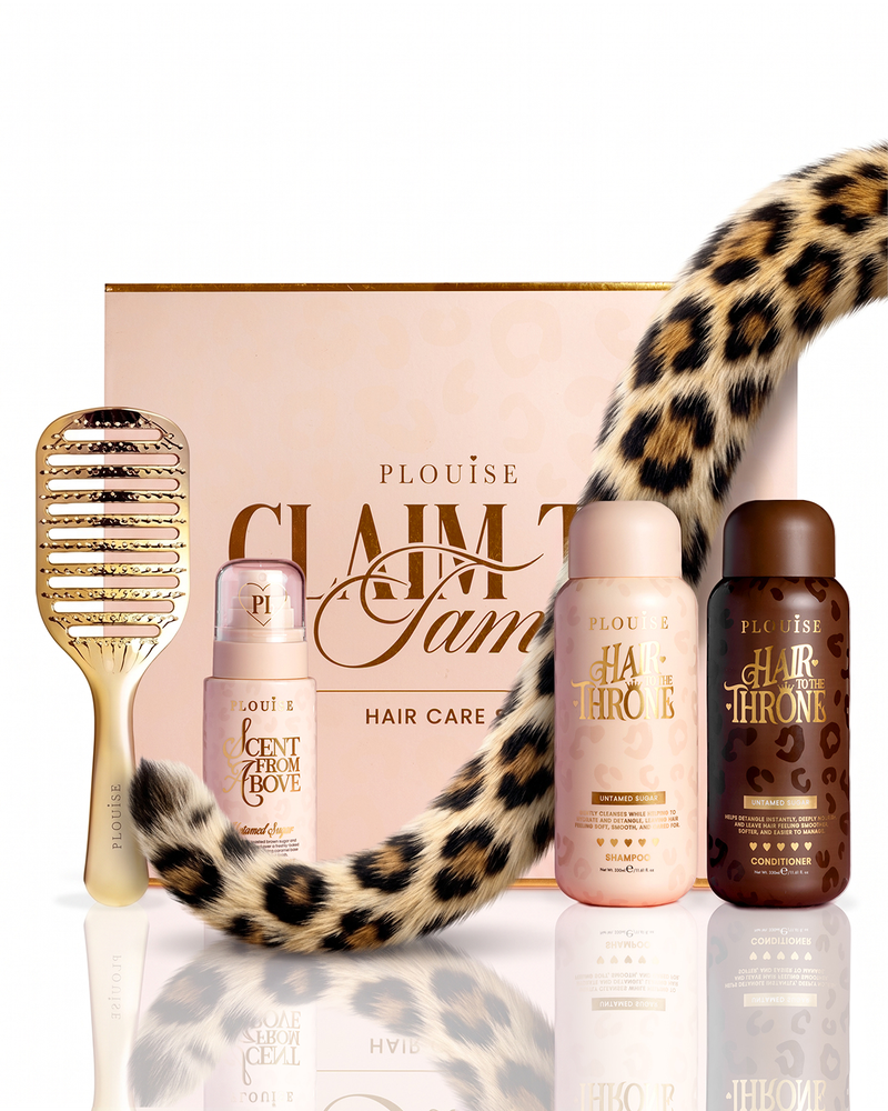 Conjunto de cuidados com o cabelo Cheetah Claim To Tame