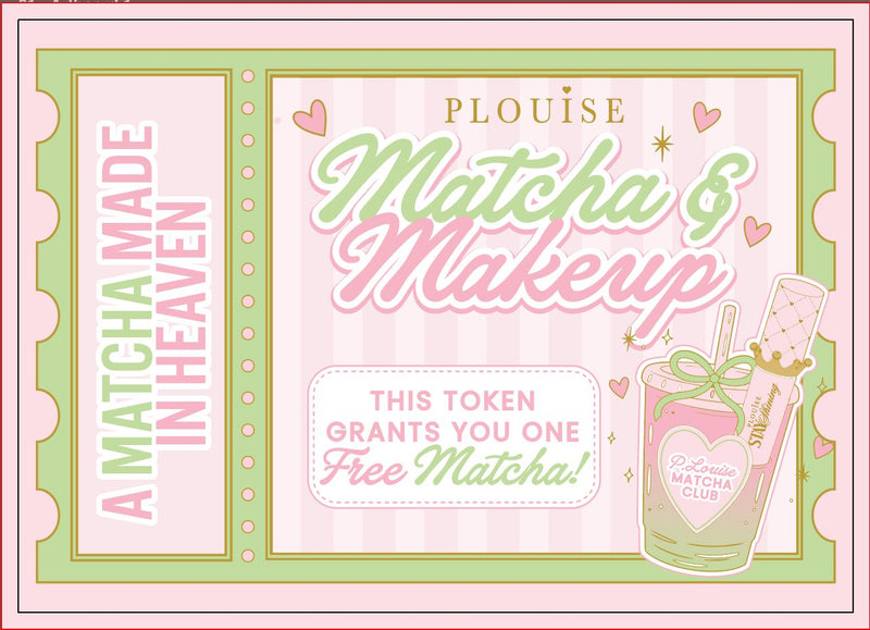 Matcha e maquiagem