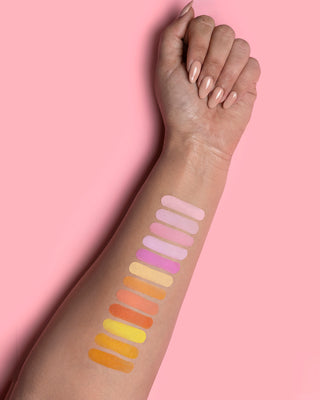 Alinhando minha paleta de sombras pastel do futuro