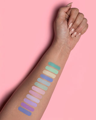 Alinhando minha paleta de sombras pastel do futuro