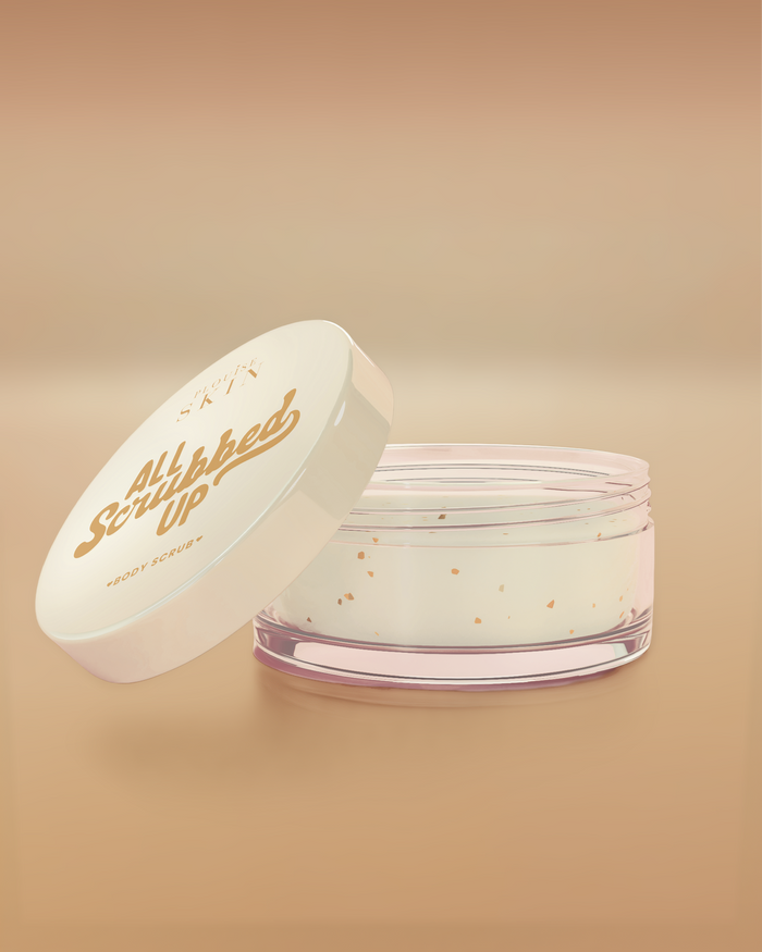 Exfoliante corporal All Scrubbed Up - Pastel de coco