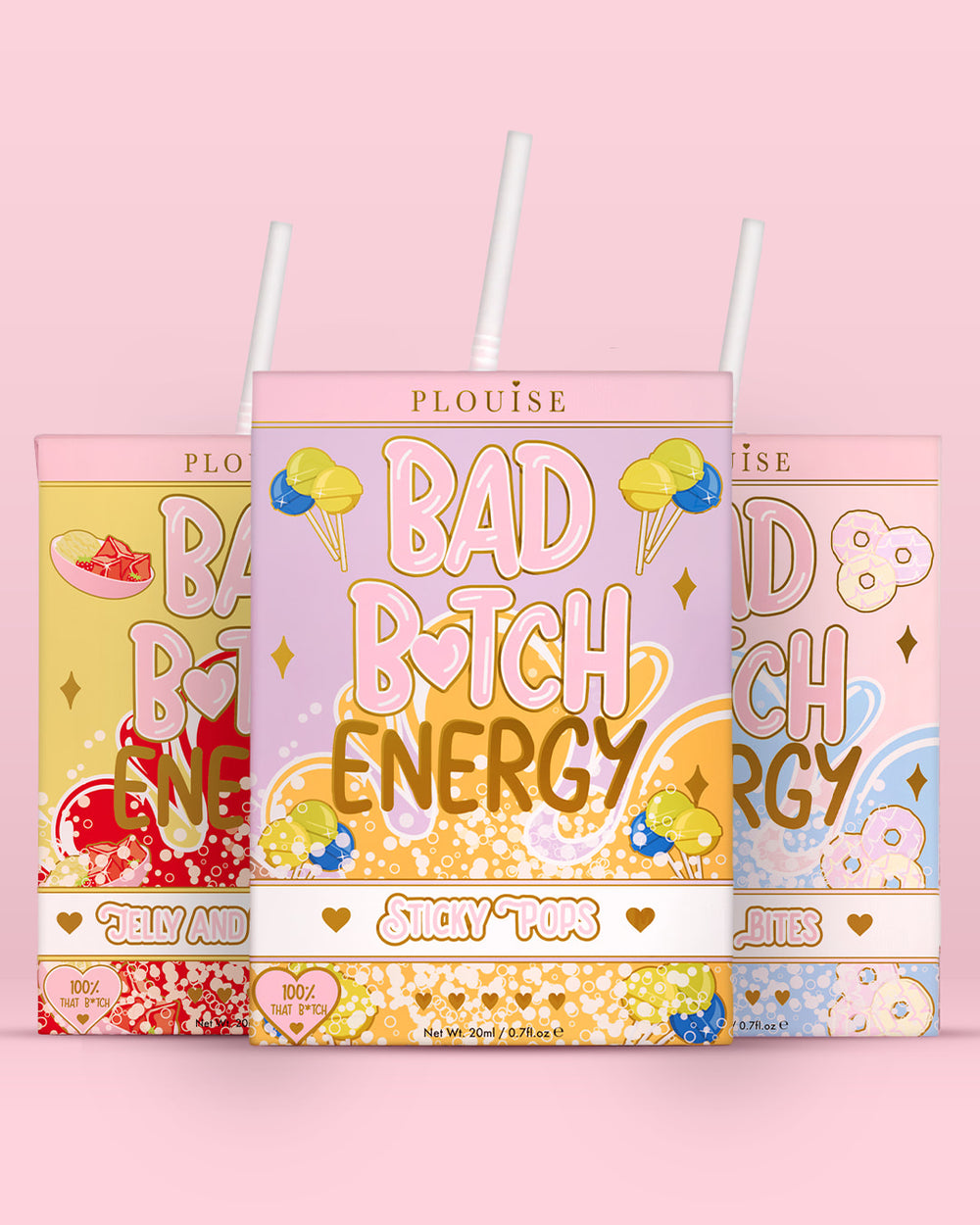 Trio labial de energia Bad Bitch