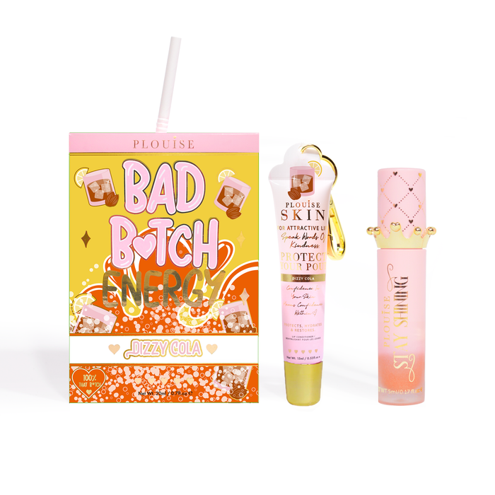 Duo de condicionador labial e óleo labial Bad Bitch Energy