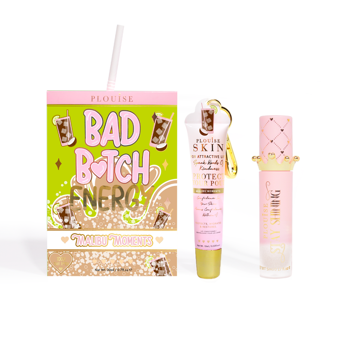 Duo de condicionador labial e óleo labial Bad Bitch Energy