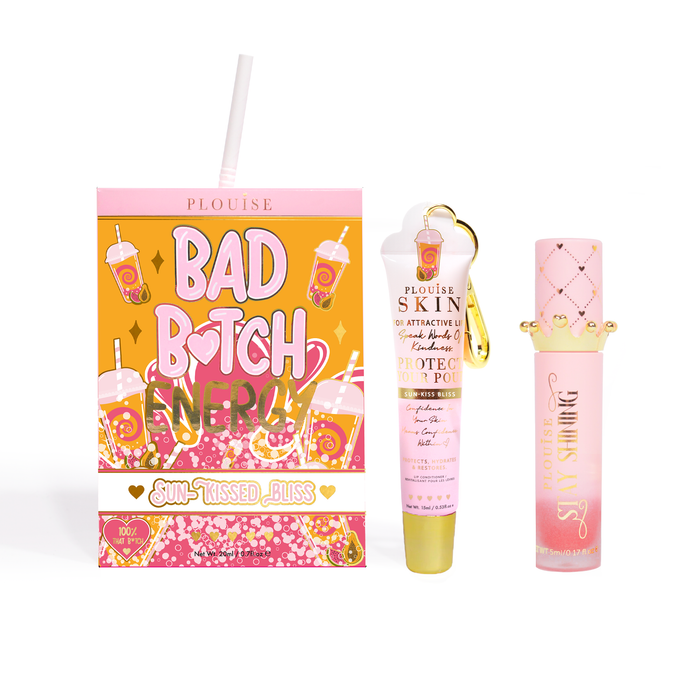 Duo de condicionador labial e óleo labial Bad Bitch Energy