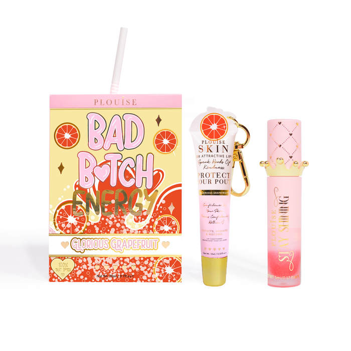 Duo de condicionador labial e óleo labial Bad Bitch Energy