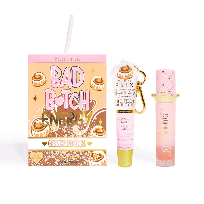 Duo de condicionador labial e óleo labial Bad Bitch Energy