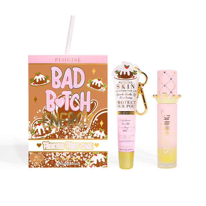 Duo de condicionador labial e óleo labial Bad Bitch Energy
