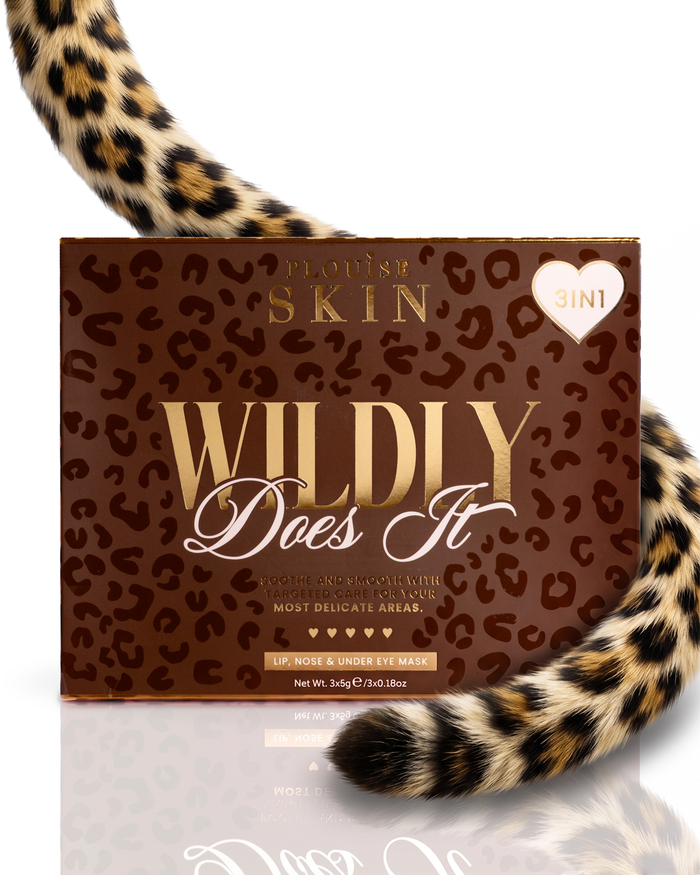 Cheetah Wildly Does It Mascarilla para labios, nariz y ojos