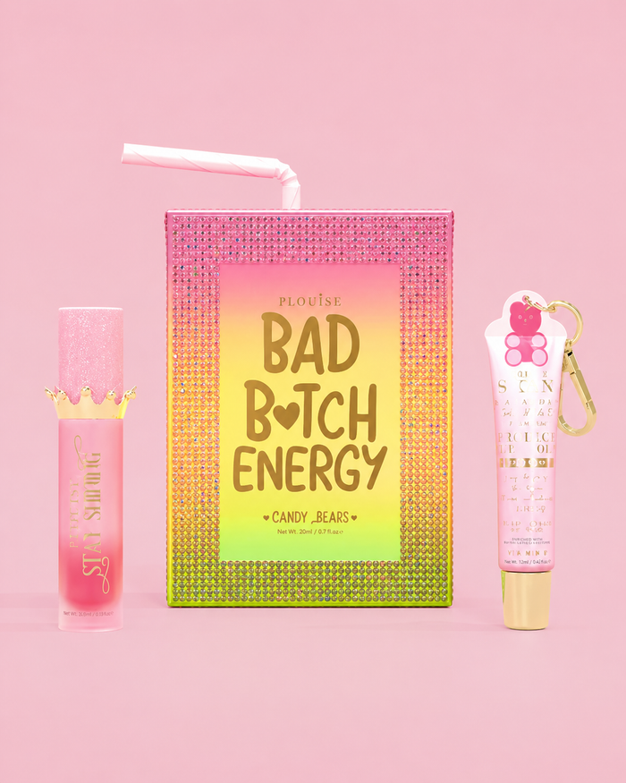 Duo de lábios energético Crystal Bad Bitch