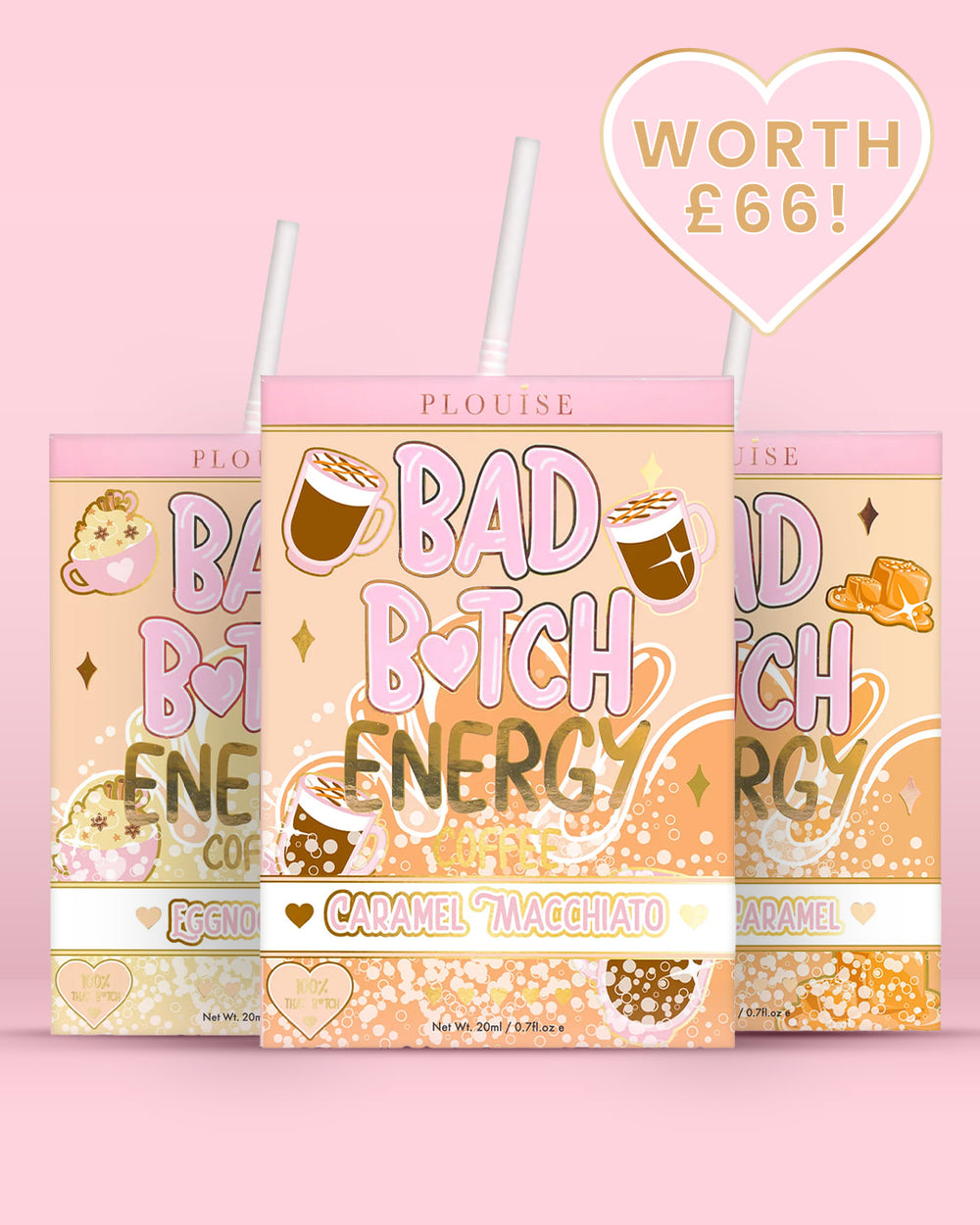 Trio labial de energia Bad Bitch