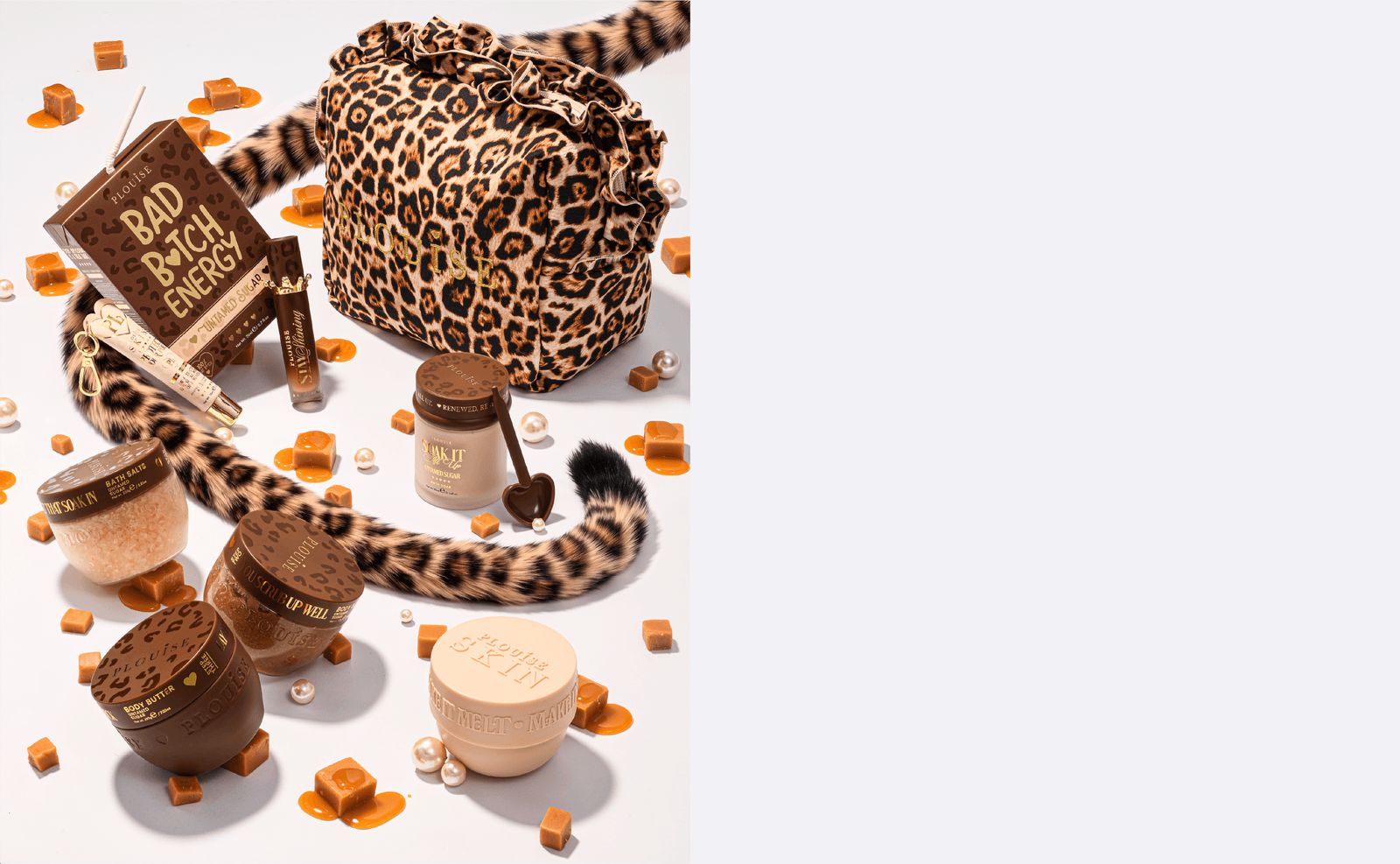 Bad B*tch Energy — Arte da campanha da coleção Cheetah.