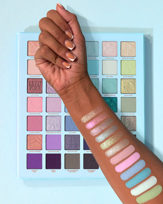 P.louise faça com que o reine paleta de sombras