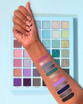 P.louise faça com que o reine paleta de sombras