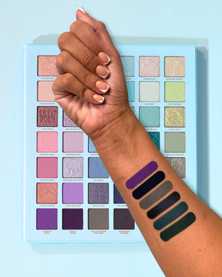 P.louise faça com que o reine paleta de sombras