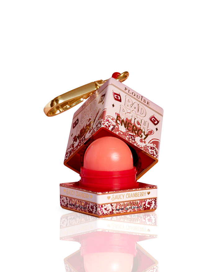 Bálsamo labial com chaveiro Bad Bitch Energy