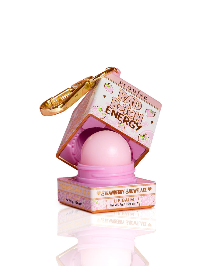 Bálsamo labial com chaveiro Bad Bitch Energy