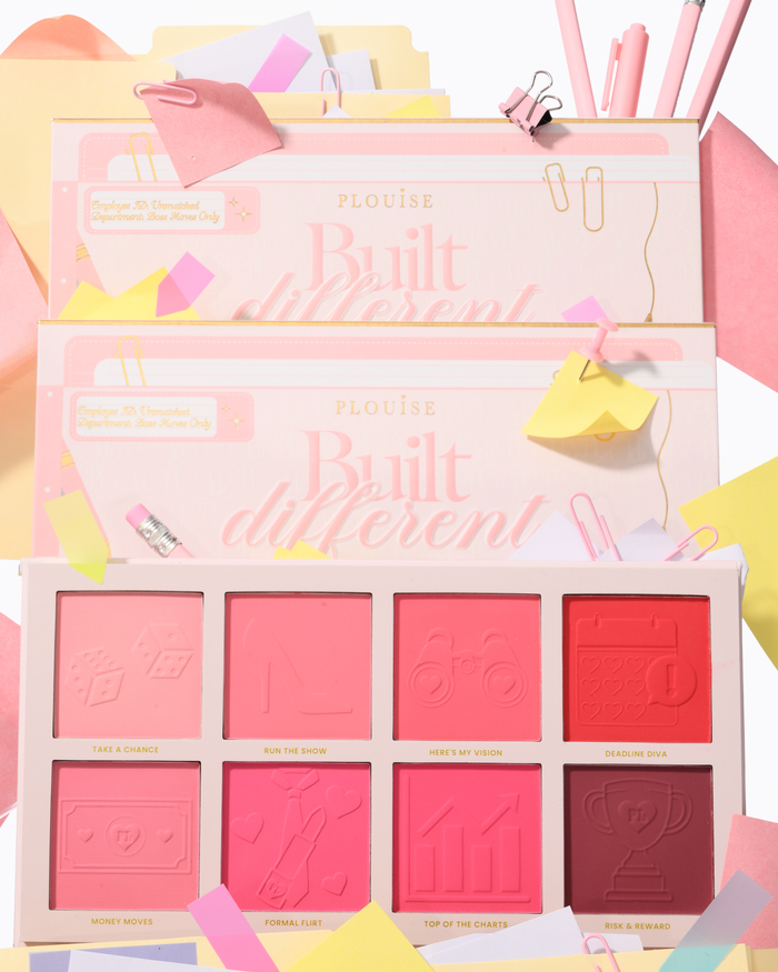 P.Louise de volta ao negócio construiu paleta de blush diferente