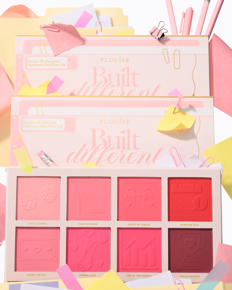 P.Louise de volta ao negócio construiu paleta de blush diferente