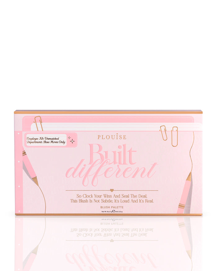 P.Louise de volta ao negócio construiu estojo de paleta de blush diferente