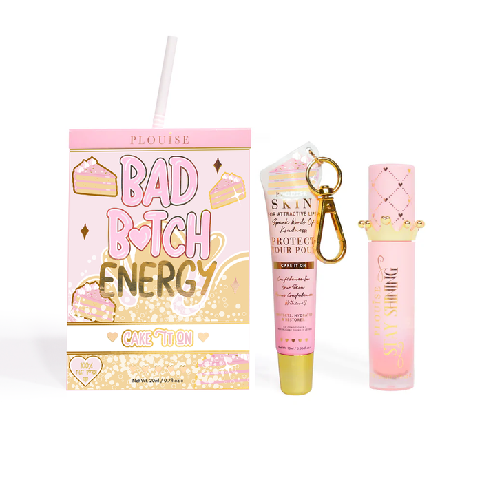 Duo de condicionador labial e óleo labial Bad Bitch Energy