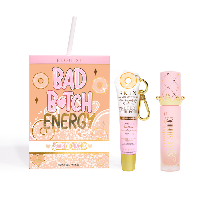 Duo de condicionador labial e óleo labial Bad Bitch Energy