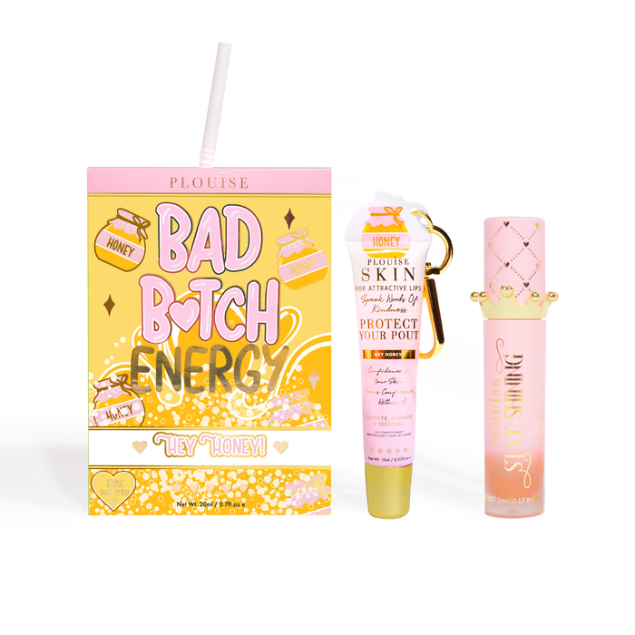 Duo de condicionador labial e óleo labial Bad Bitch Energy