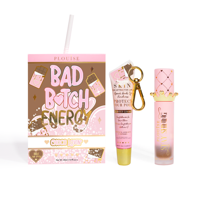 Duo de condicionador labial e óleo labial Bad Bitch Energy