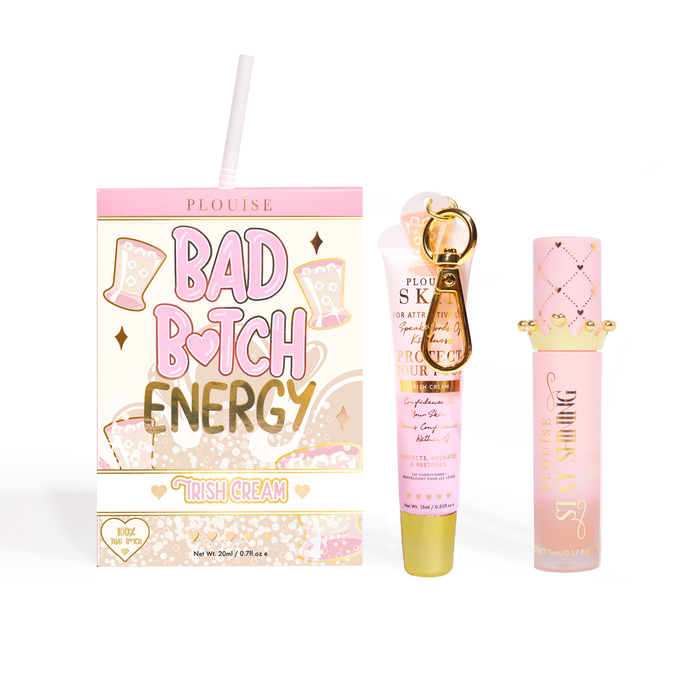 Duo de condicionador labial e óleo labial Bad Bitch Energy