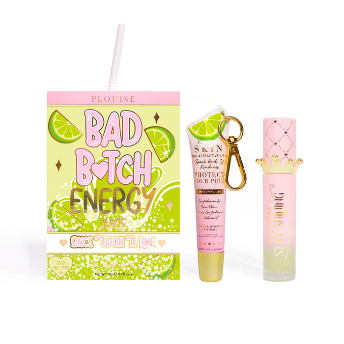 Duo de condicionador labial e óleo labial Bad Bitch Energy