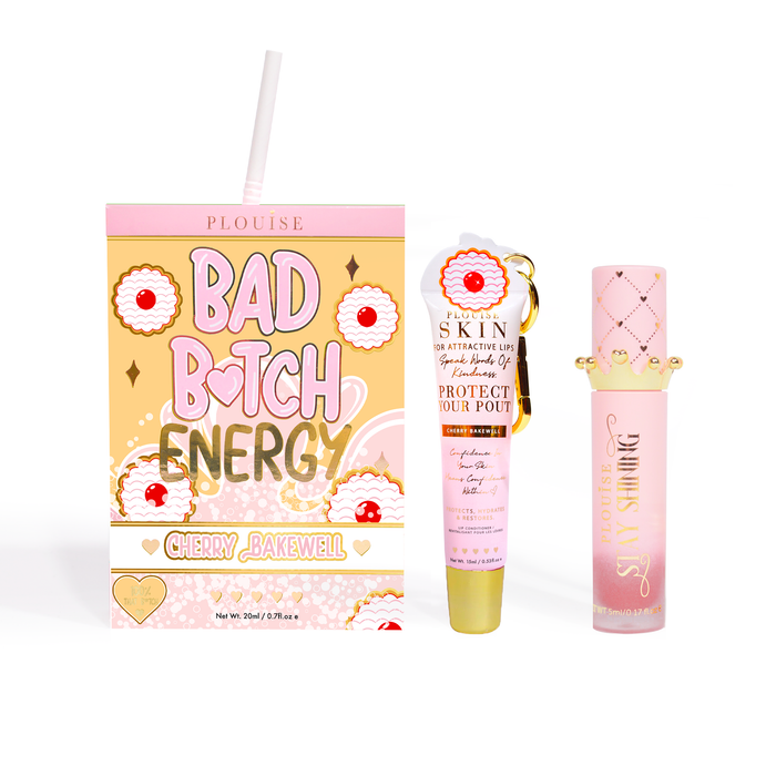 Duo de condicionador labial e óleo labial Bad Bitch Energy