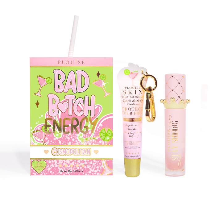 Duo de condicionador labial e óleo labial Bad Bitch Energy