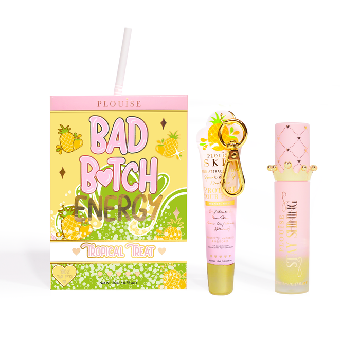Duo de condicionador labial e óleo labial Bad Bitch Energy