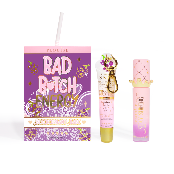 Duo de condicionador labial e óleo labial Bad Bitch Energy