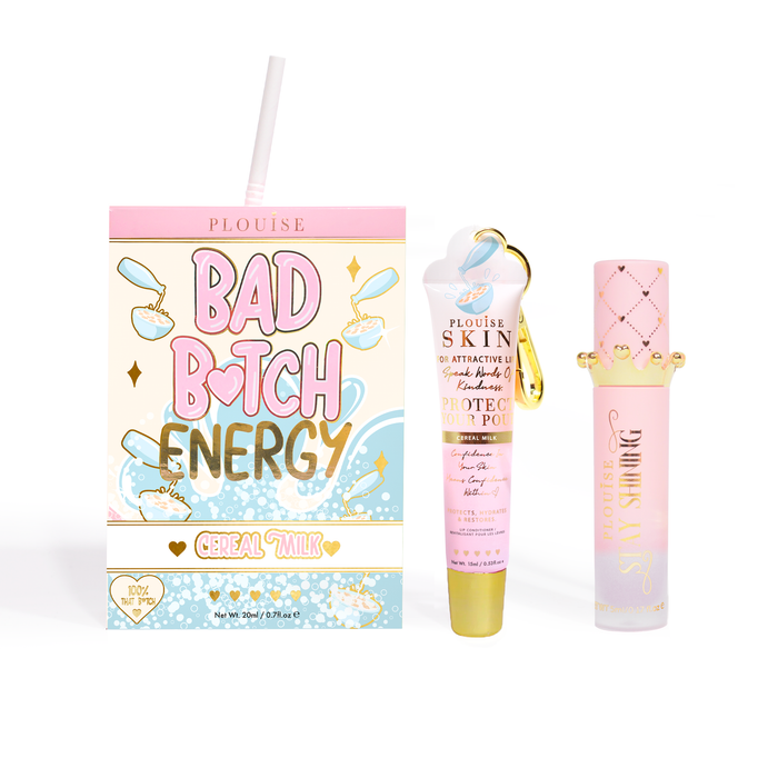 Duo de condicionador labial e óleo labial Bad Bitch Energy