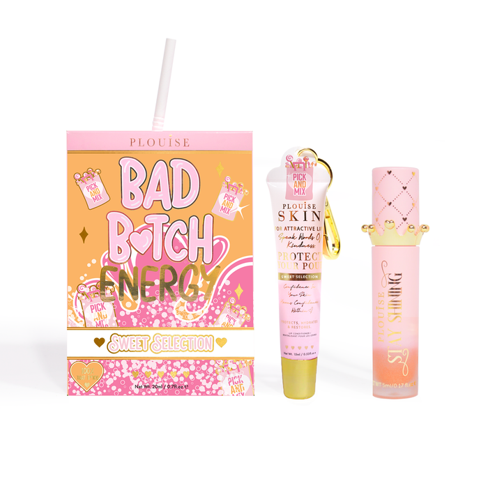 Duo de condicionador labial e óleo labial Bad Bitch Energy