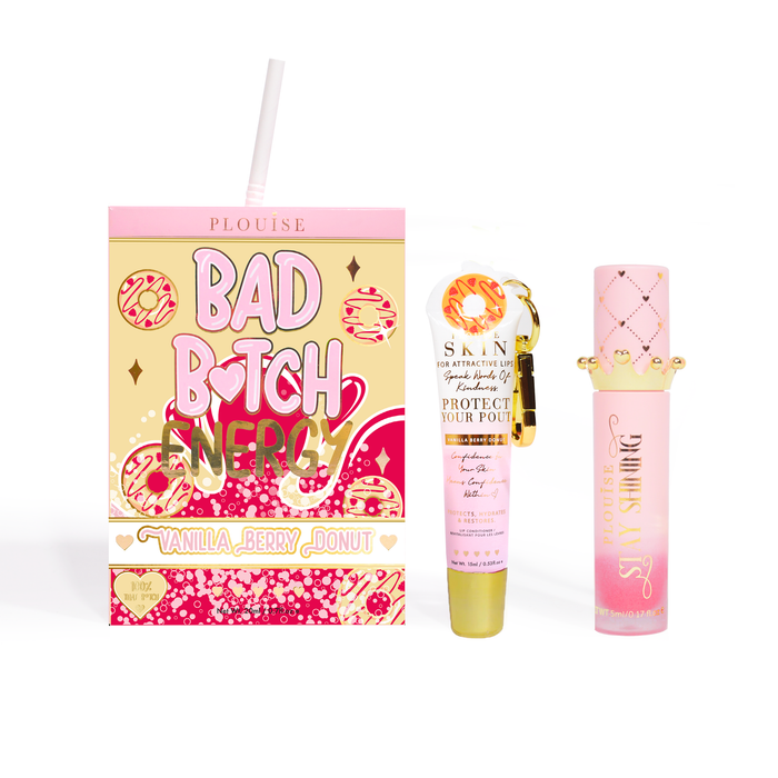 Duo de condicionador labial e óleo labial Bad Bitch Energy