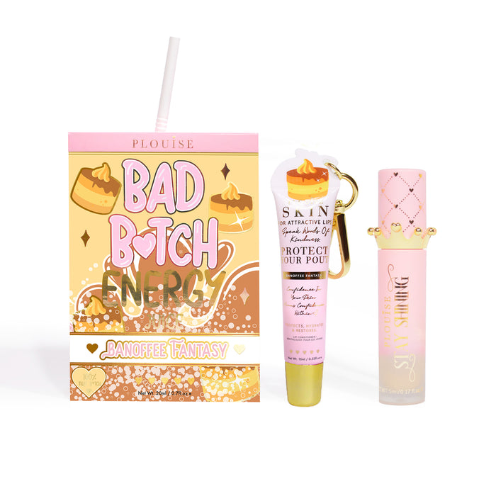Duo de condicionador labial e óleo labial Bad Bitch Energy