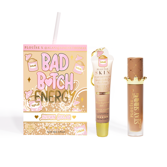 Duo de condicionador labial e óleo labial Bad Bitch Energy