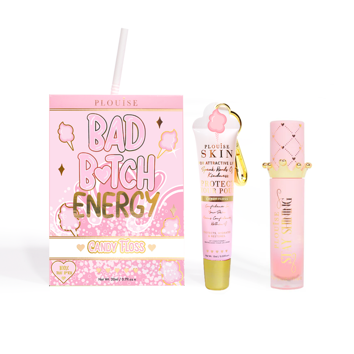 Duo de condicionador labial e óleo labial Bad Bitch Energy