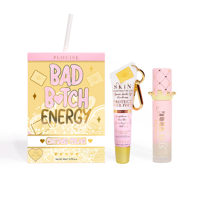 Duo de condicionador labial e óleo labial Bad Bitch Energy